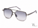 Metal Sunglasses ZEGNA Shiny Grey