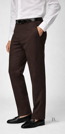 Chocolate Italian Dress Pant Modern Fit Super 150's