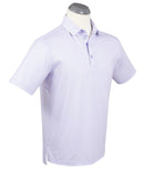 Performance Diamond Argyle Print Polo Classic Lavender
