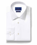 White Super Fine Twill Dress Shirt