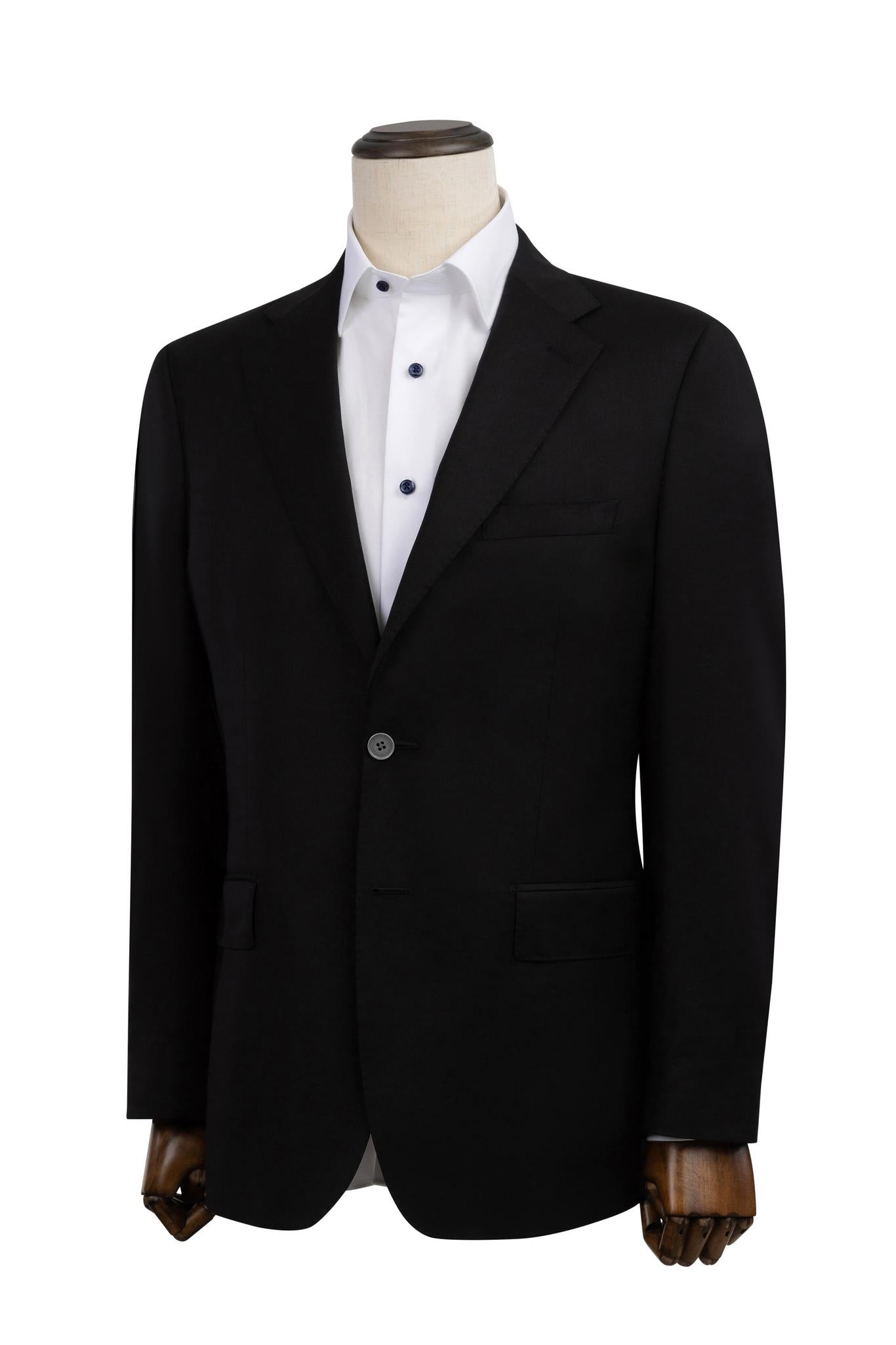 Black Blazer Modern Fit Super 150's
