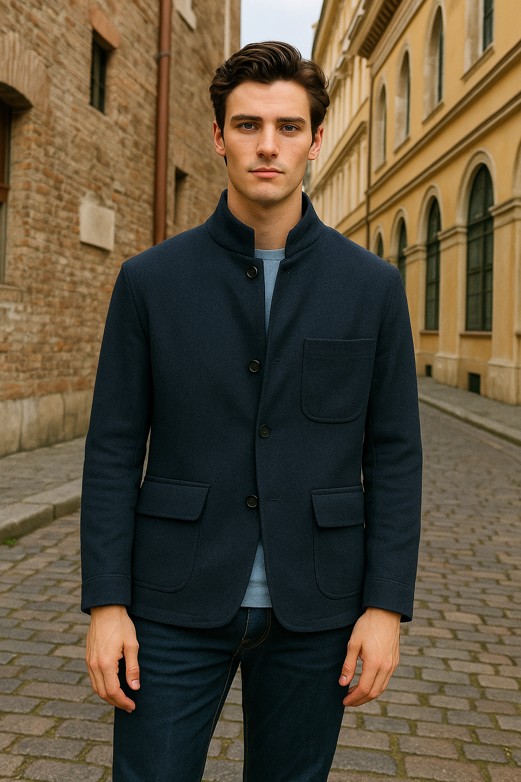 Casual Jacket Bruno Blue