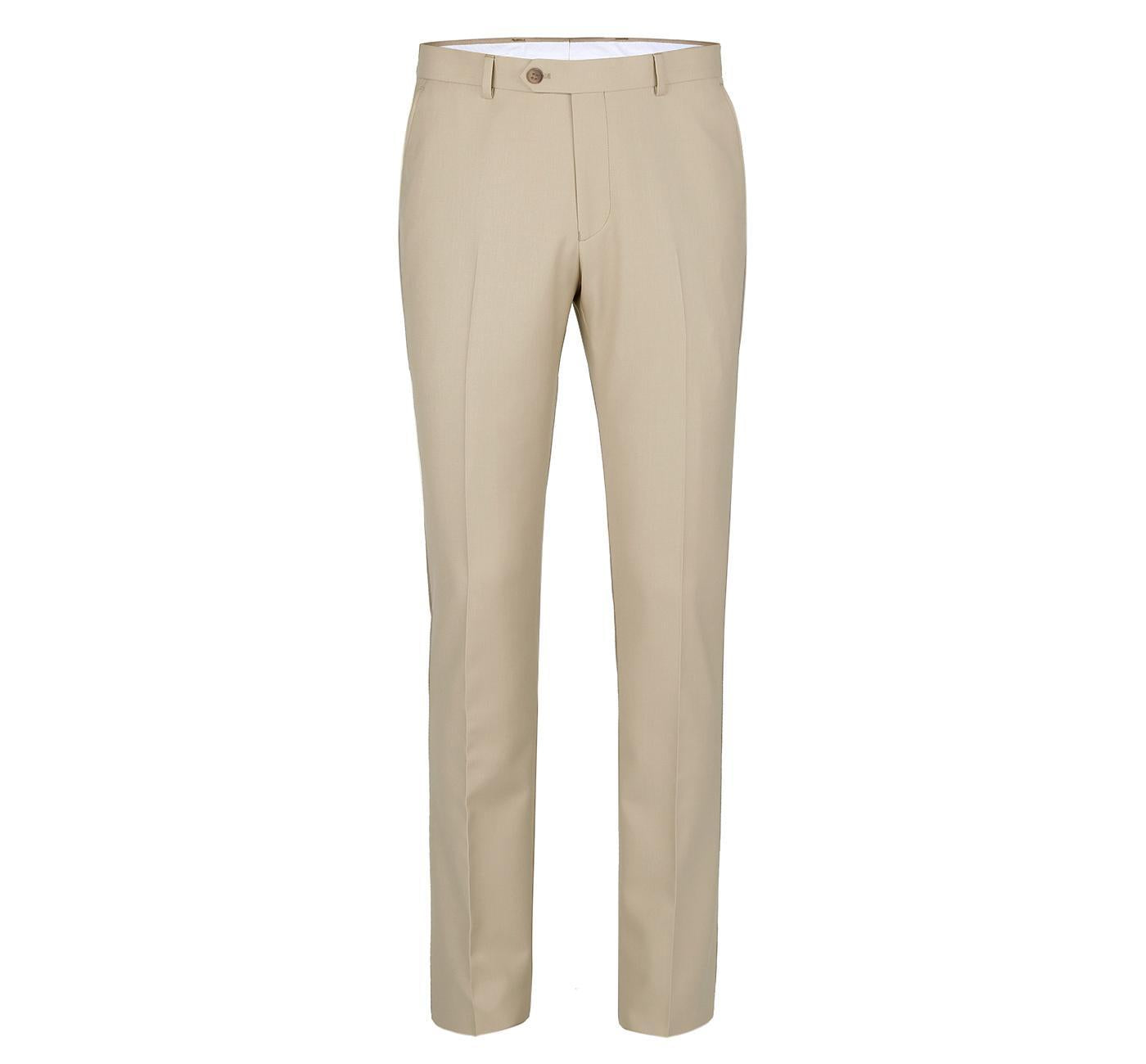 JL Tan Formal Slim Suit