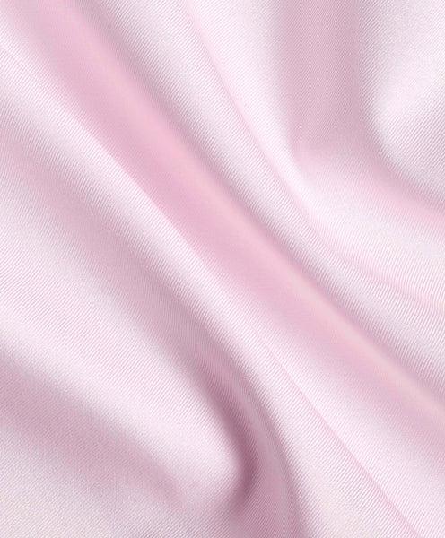 Pink Twill Contrast Dress Shirt