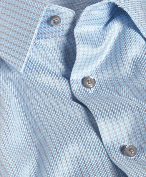 Sky & Pearl Dobby Stripe Dress Shirt