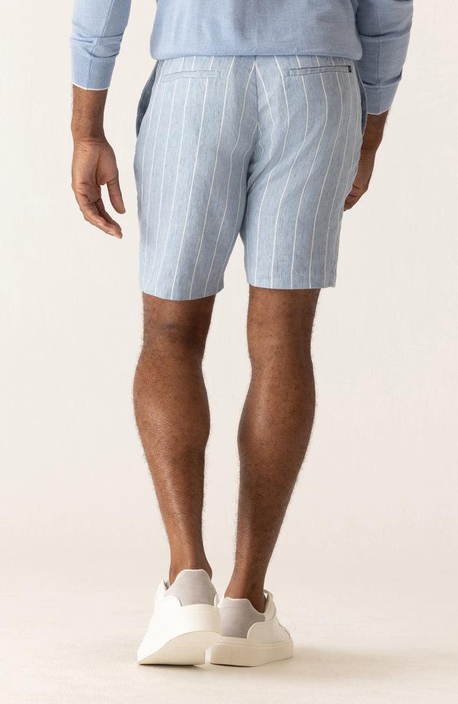 Deke Oasis Bermuda in Hypertread Pinstripe
