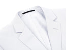 JL White Formal Slim Suit