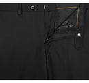 JL Suit Black Notch Classic Fit Suit Super 140's