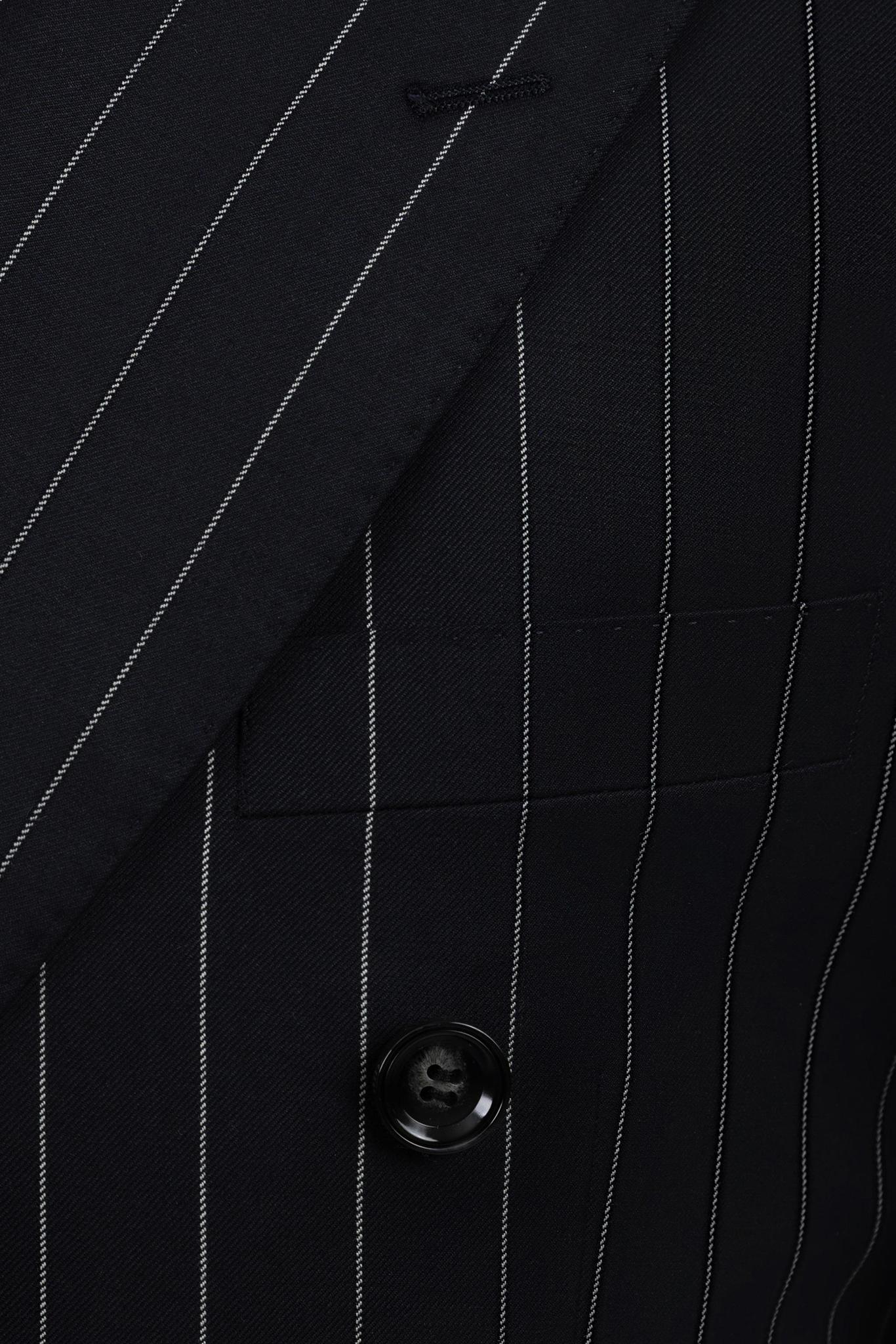 Black Chalk Stripe Modern Fit Suit