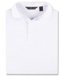 Perform Yarn Dye Laser Stripe Polo Lavender