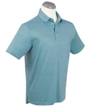Performance Diamond Argyle Print Polo Mint