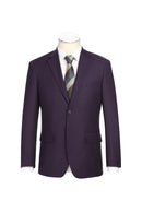 JL Suit Eggplant Slim Fit