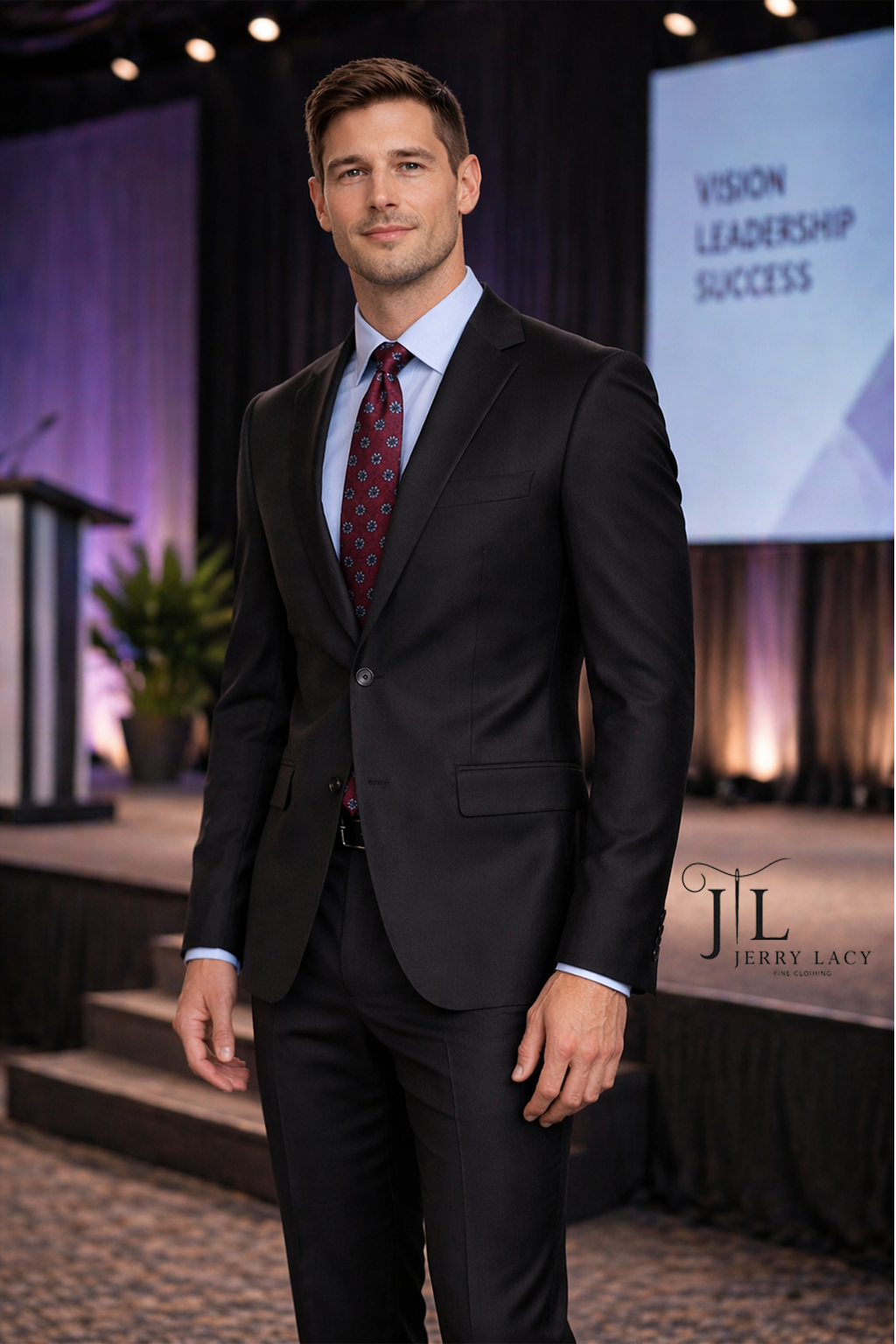 JL Sharkskin Slim Suit