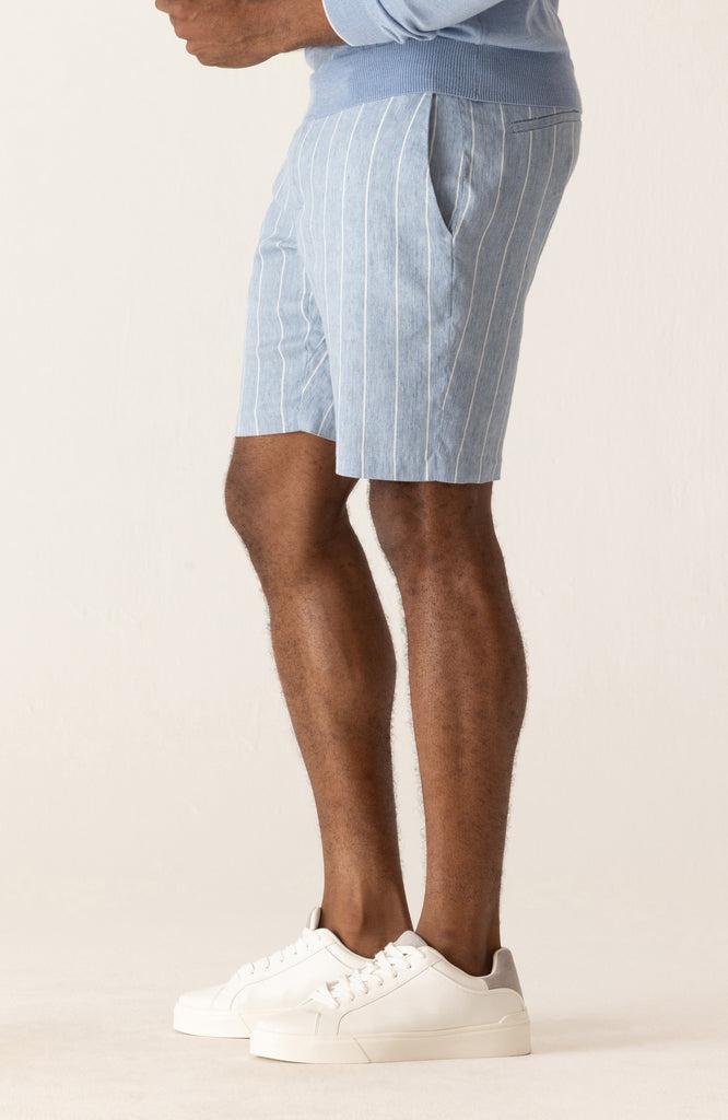 Deke Oasis Bermuda in Hypertread Pinstripe