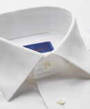White Performance Twill Formal Shirt
