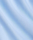 Sky Contrast Herringbone Solid Dress Shirt