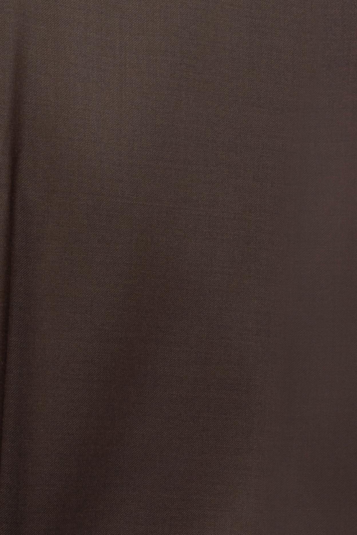 Chocolate Italian Dress Pant Modern Fit Super 150's