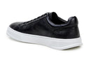 Leather Low Top Sneaker Matteo Black