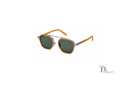 Metal Sunglasses Zegna Shiny Light Brown
