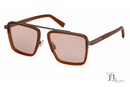 Metal Sunglasses Zegna Dark Brown