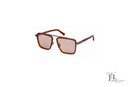 Metal Sunglasses Zegna Dark Brown