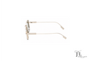 Metal Sunglasses Zegna Pale Gold