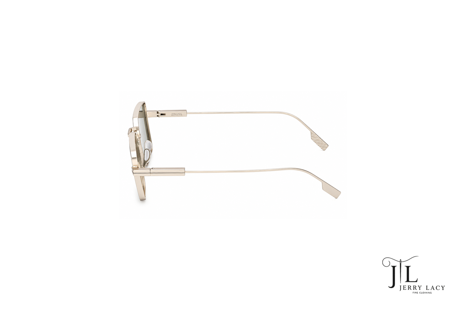 Metal Sunglasses Zegna Pale Gold