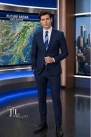 JL Suit Dark Blue Slim Fit