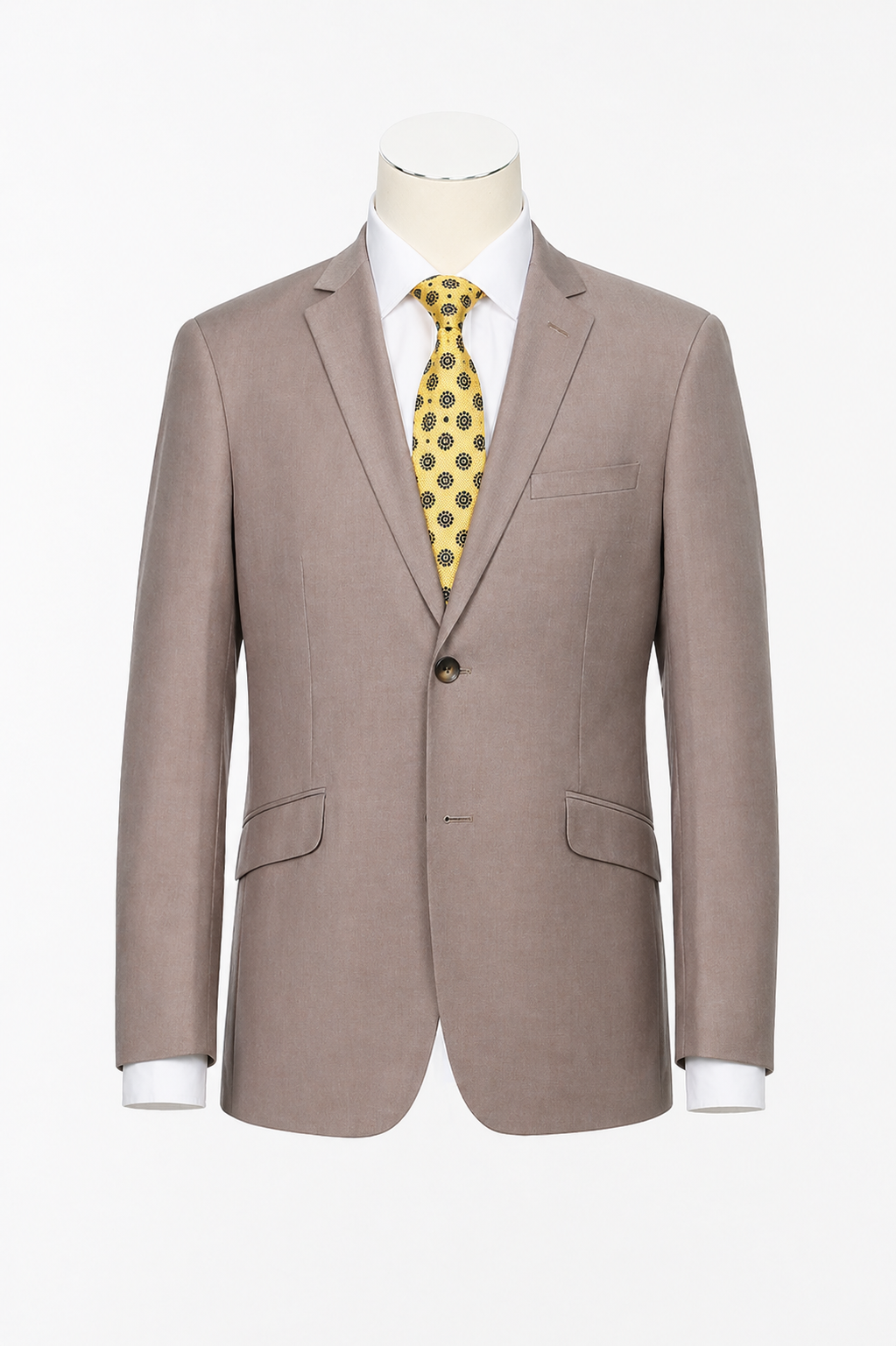 JL Suit Warm Taupe Classic Fit