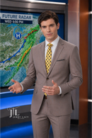 JL Suit Warm Taupe Classic Fit