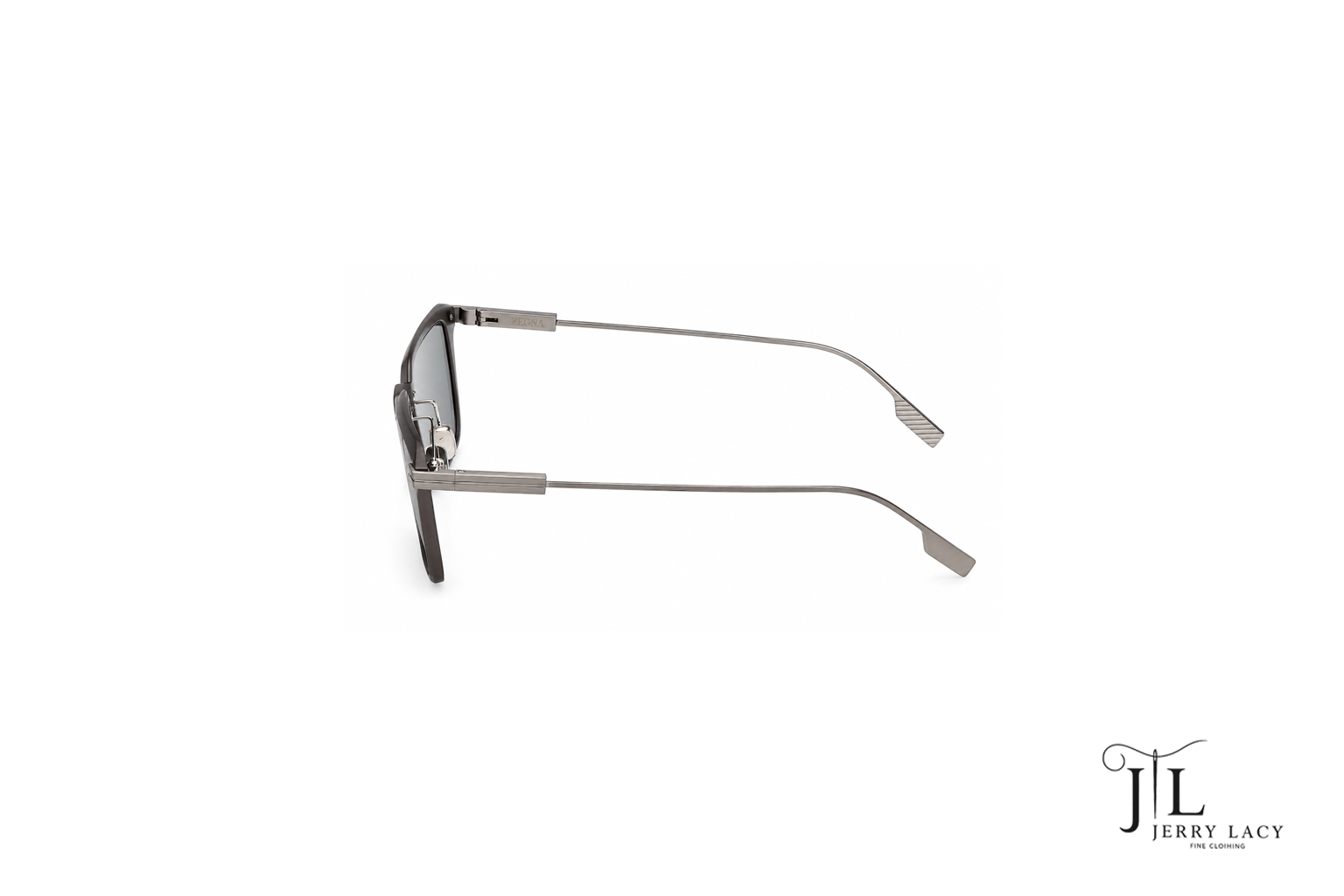 Aluminium Sunglasses Zegna Matte Gunmetal