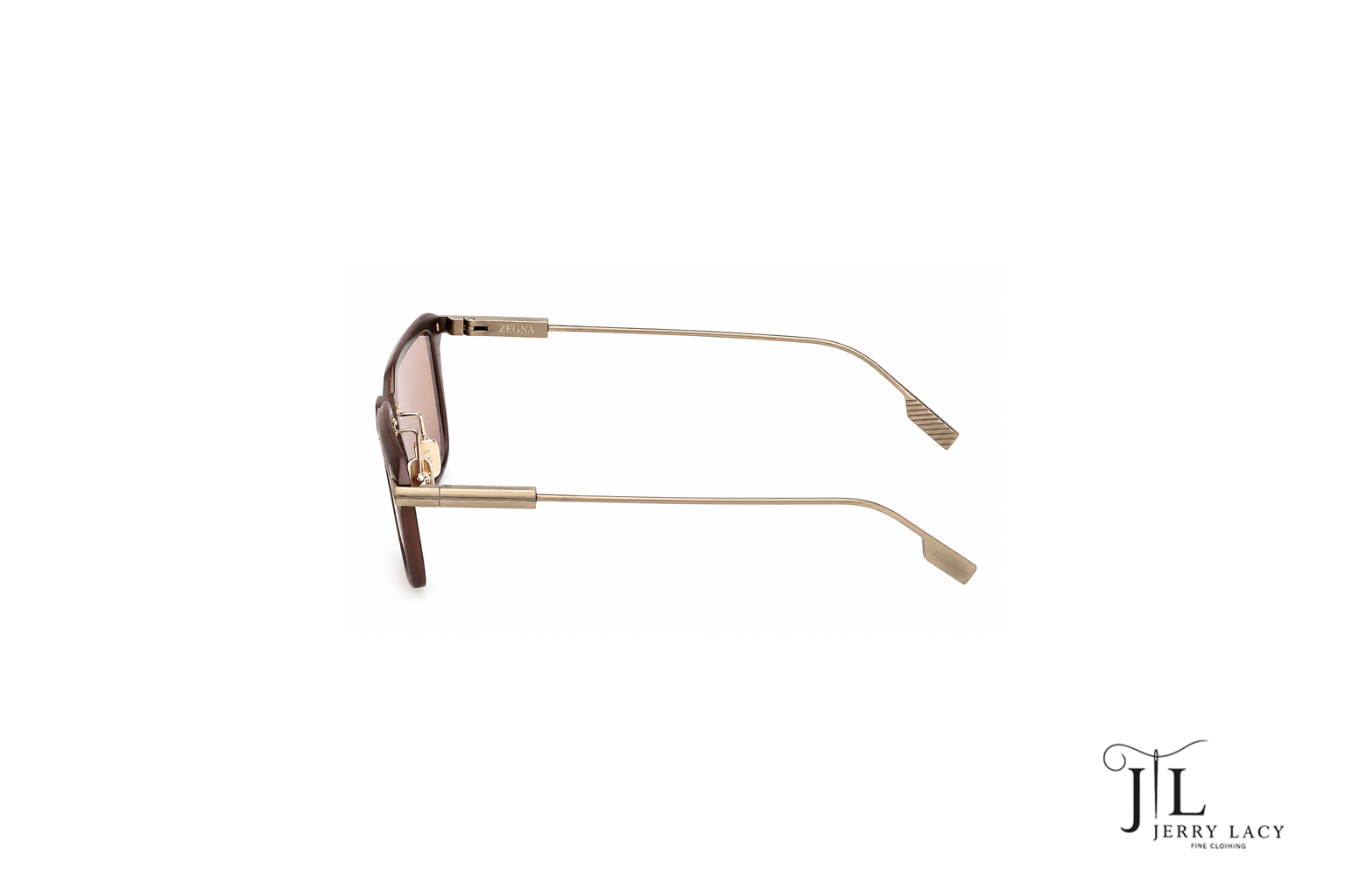 Aluminium Sunglasses Zegna Matte Pale Gold