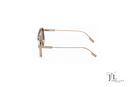 Metal Sunglasses Zegna Matte Light Brown