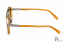 Metal Sunglasses Zegna Shiny Light Brown