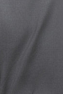 Medium Gray Italian Dress Pant Trimmer Fit Super 150's