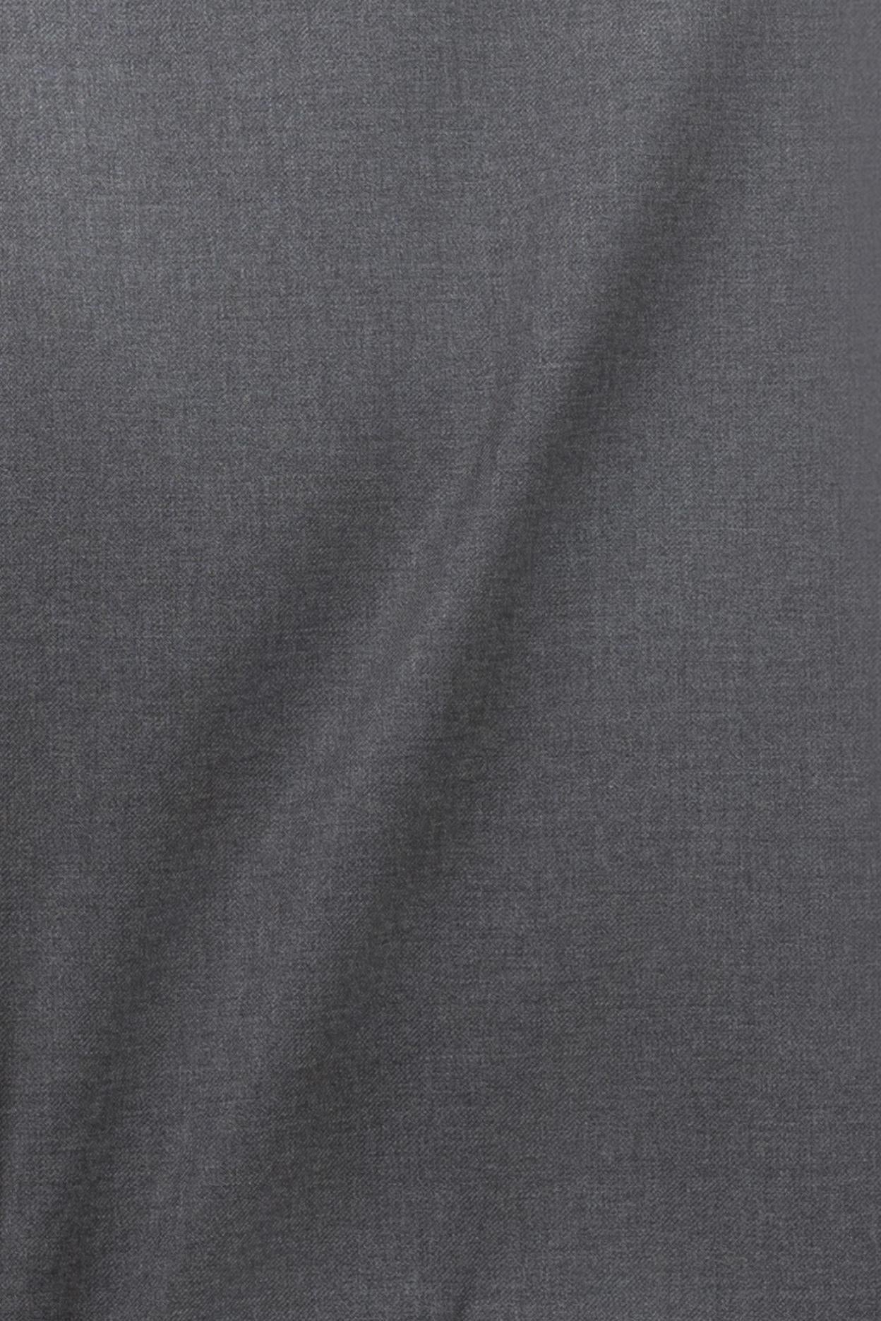 Medium Gray Italian Dress Pant Trimmer Fit Super 150's