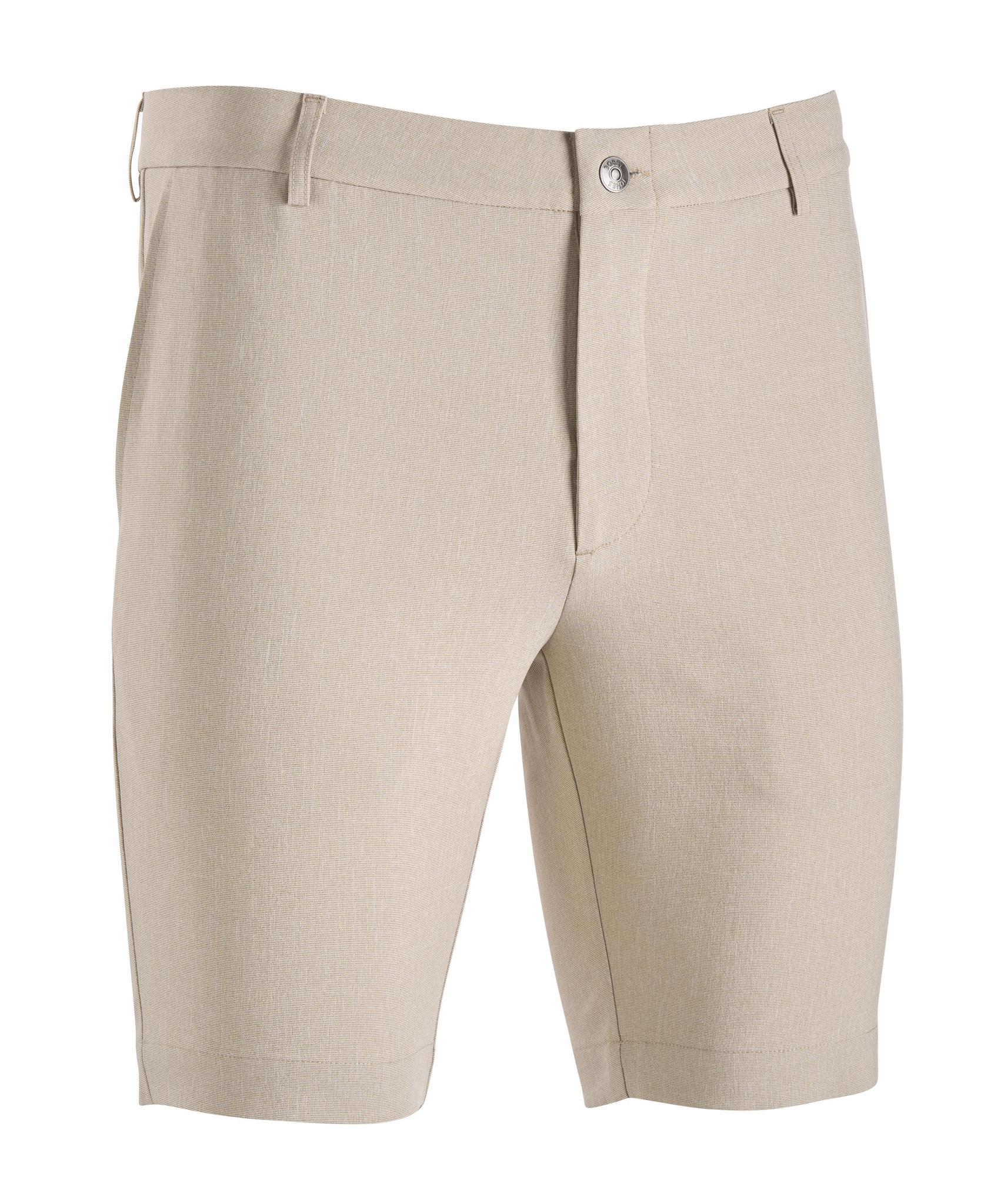 Performance Stretch Heather Shorts Khaki