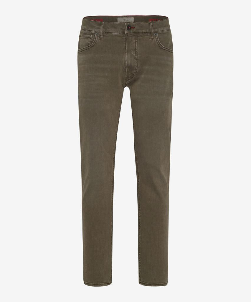Olive Brax J Chuck Modern Fit Organic Cotton