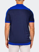 Polo Knitted Marthyr Blue 034