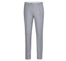 JL Light Grey Suit Notch Classic Fit Super 140's