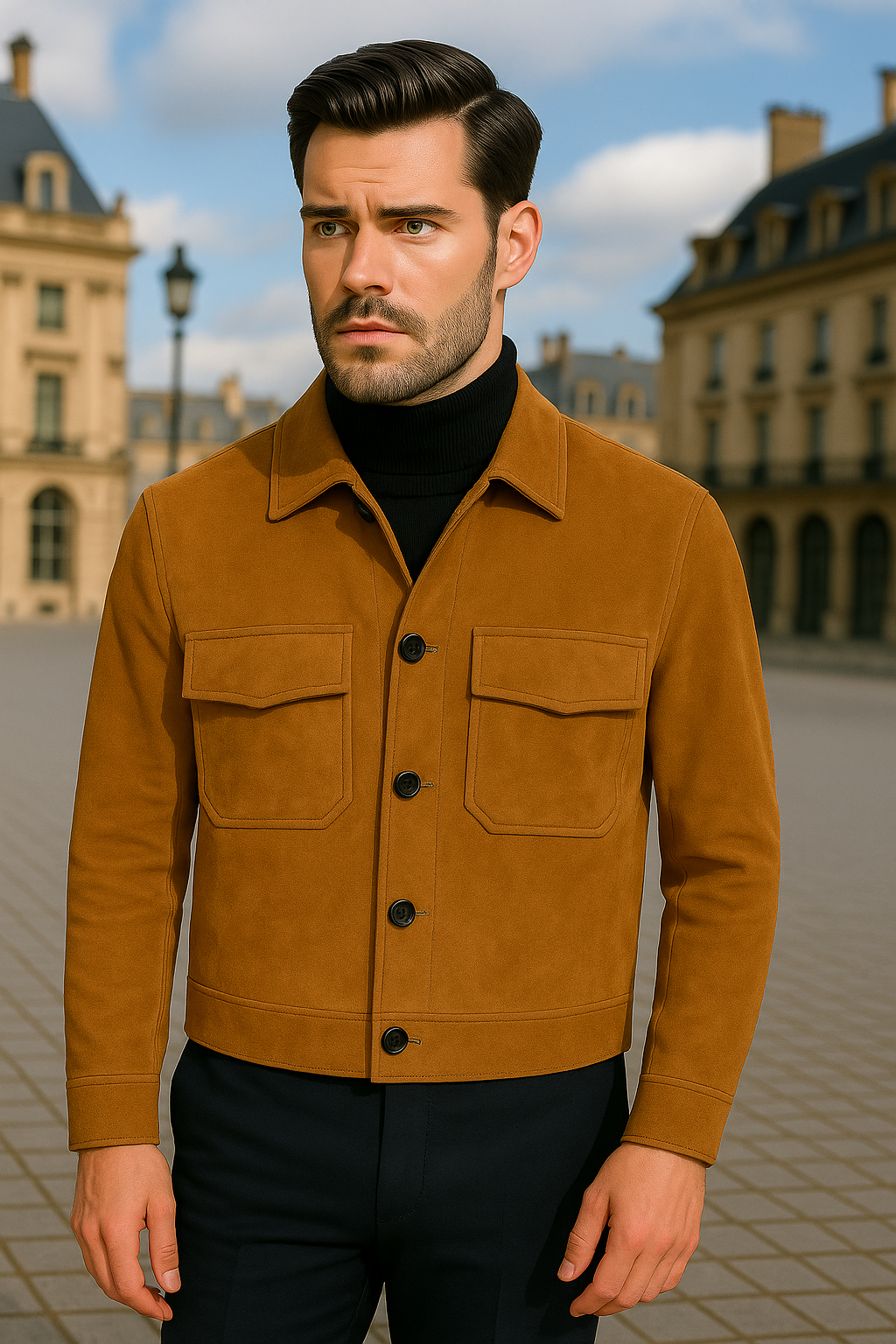 Casual Jacket Rene Light Brown