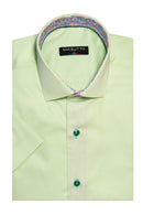 Green Button Down Shirt SS