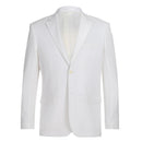 JL White Linen Suit Classic Fit