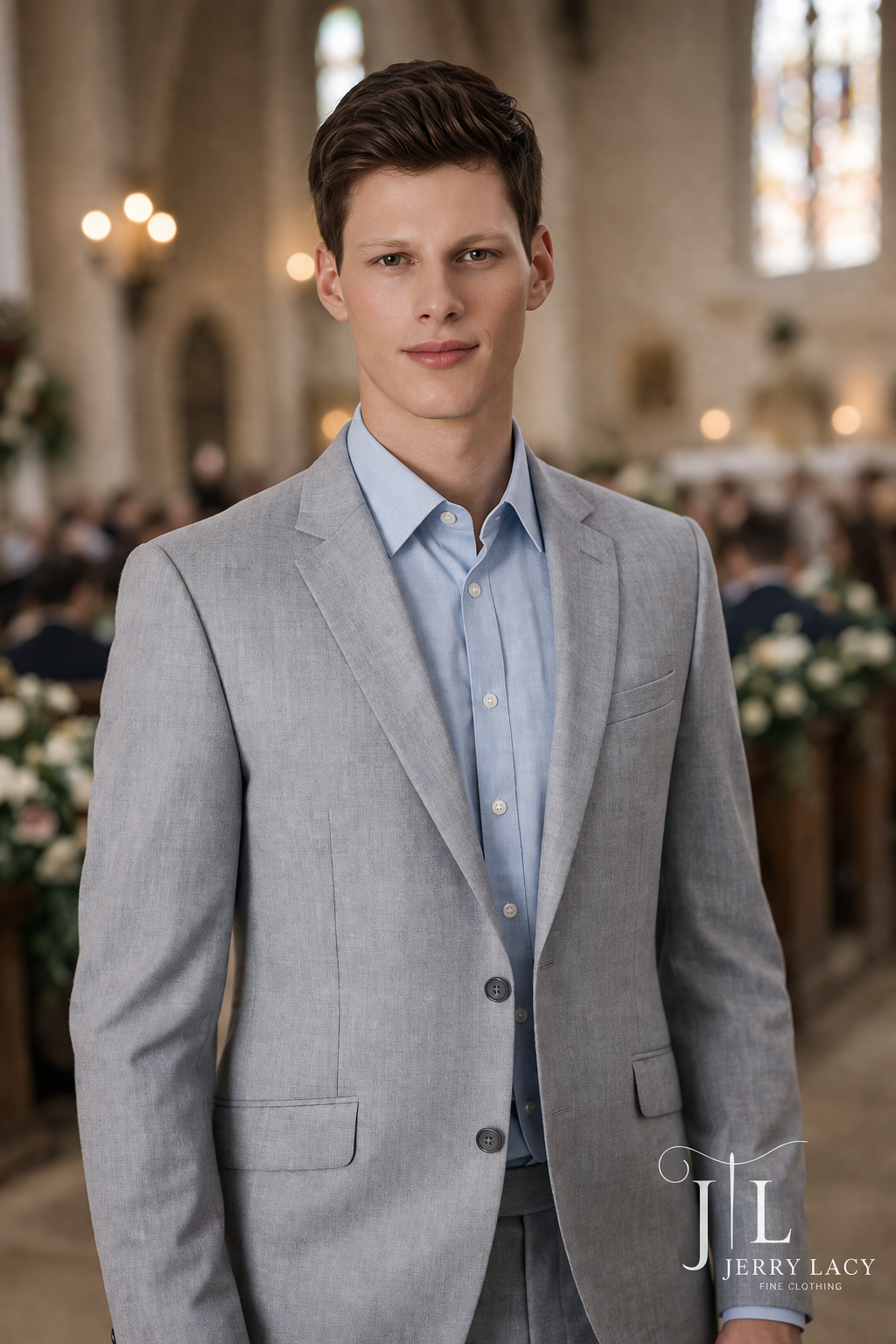 JL Light Grey Suit Classic Fit