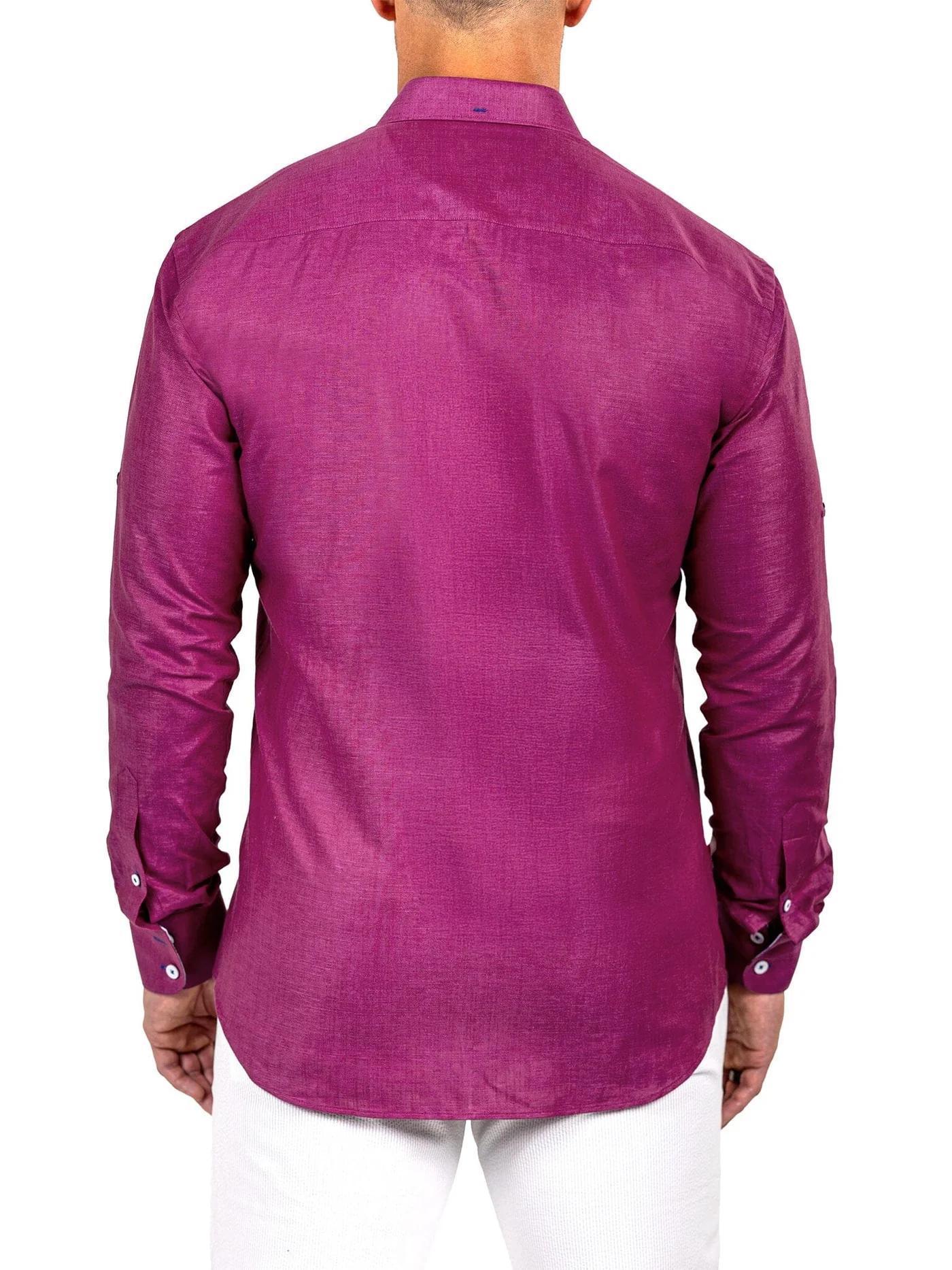 Dress Shirt LS Einstein Marthyr Red 149