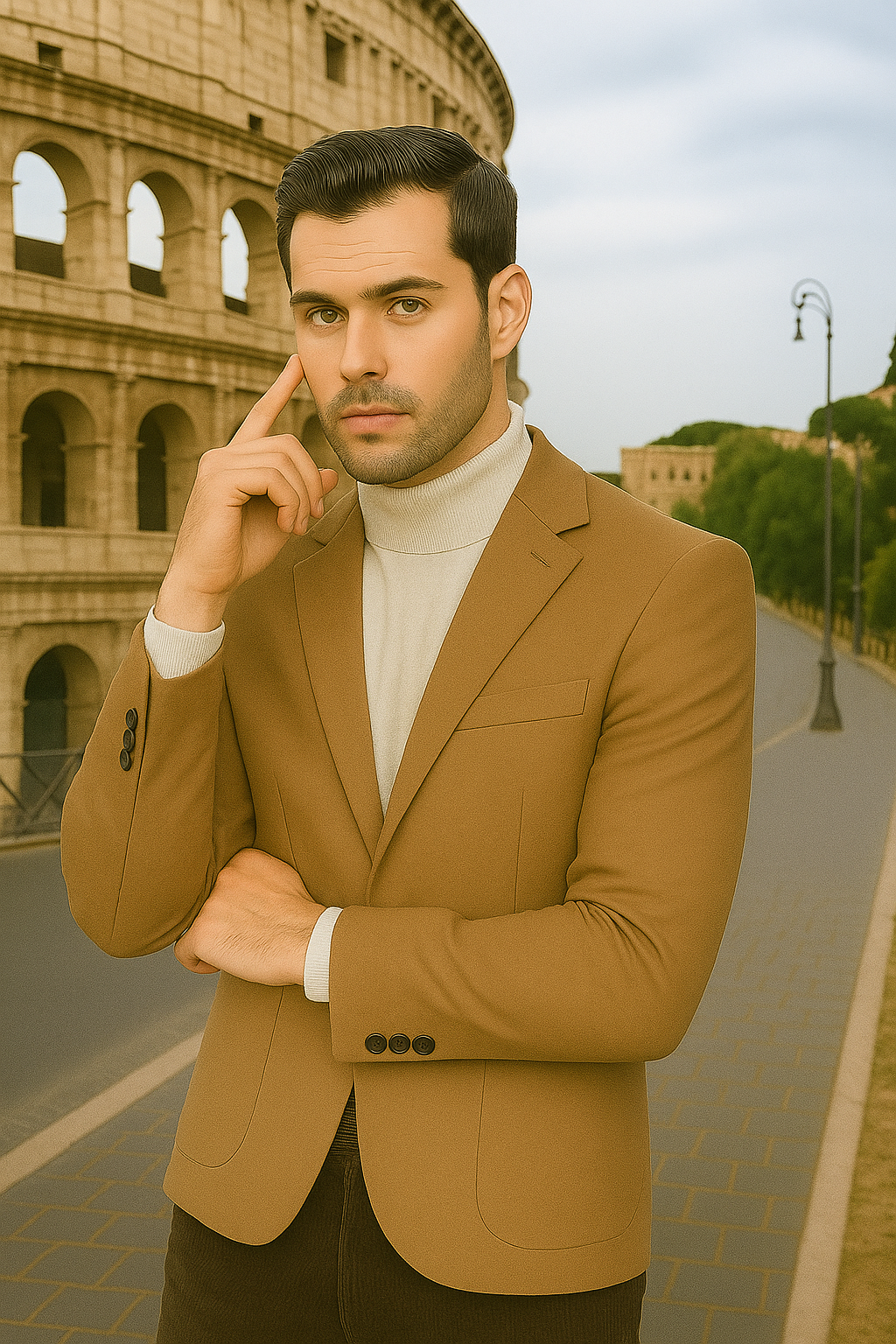 Flex Sport Jacket Ungaro Camel/Tan