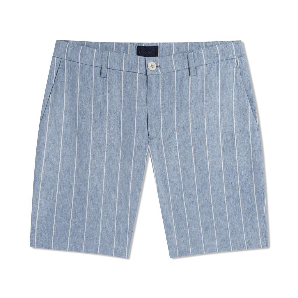 Deke Oasis Bermuda in Hypertread Pinstripe