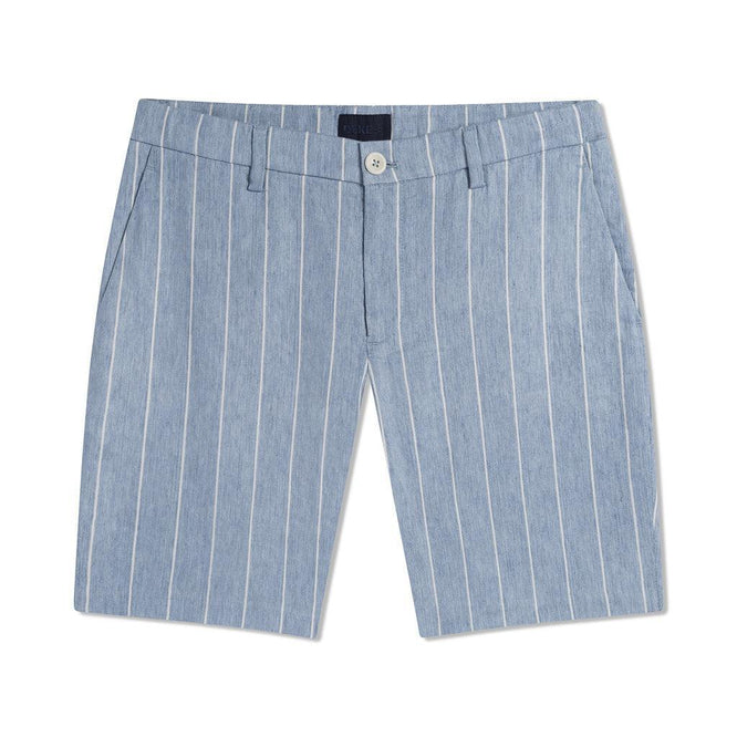 Deke Oasis Bermuda in Hypertread Pinstripe