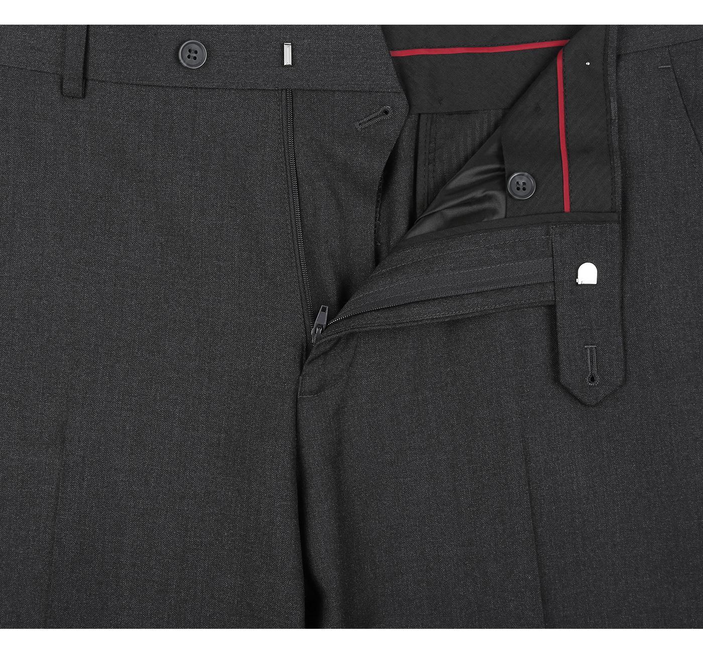 JL Charcoal Suit Slim Fit