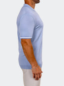 Polo Knitted Marthyr Blue 029